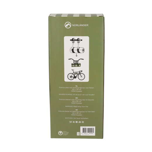 Picknickkleed Geruit Groen