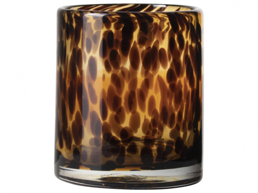 Theelichthouder panter ø9x10cm