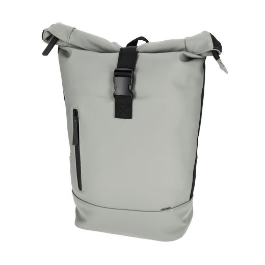 Dull PU Rol Rugtas 2.0 Grijs