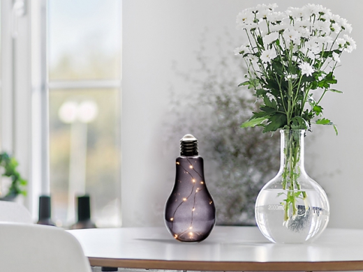 Decolamp 10 LEDS paars