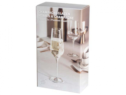 Gastronomia S/2 Champagneglazen 250