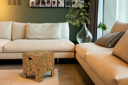 Dutch Design Chair 'Natural Leaves' NEW