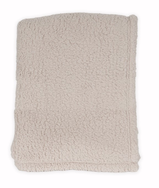 Sherpa Plaid Recycled beige