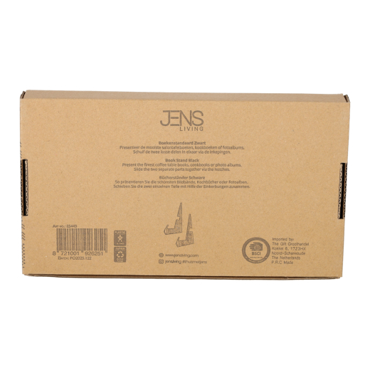 Boekenstandaard Jax Zwart
