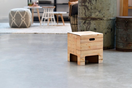 Dutch design chair woodstack