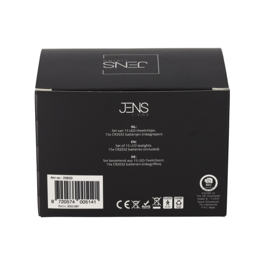 LED Theelichten 15 stuks