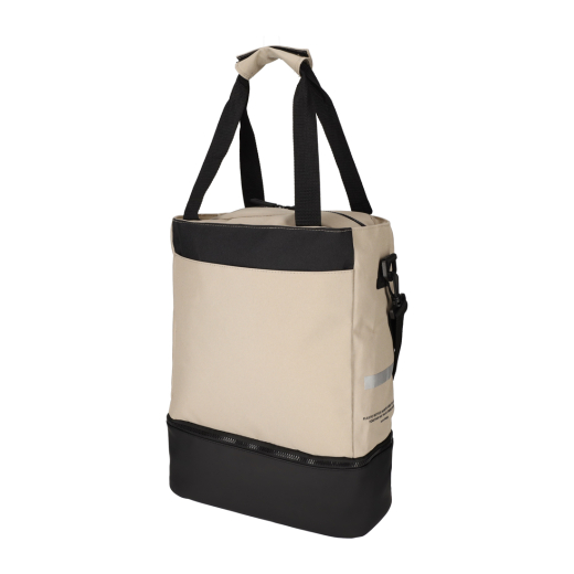 Fiets Shopper Met Koelvak RPET Taupe