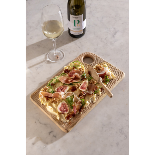 Mango Boterbord Met Mes Naturel