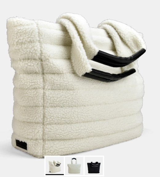 Teddy shopper off white