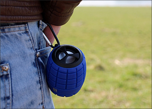 Speaker sound to go cosmo blauw