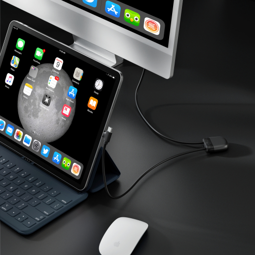 Xoopar Ice-C Charging cable Zwart