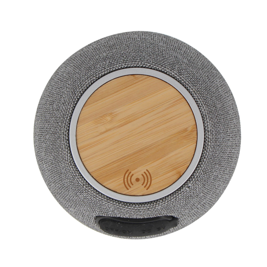 5W luidspreker & 15W draadloze oplader Grijs
