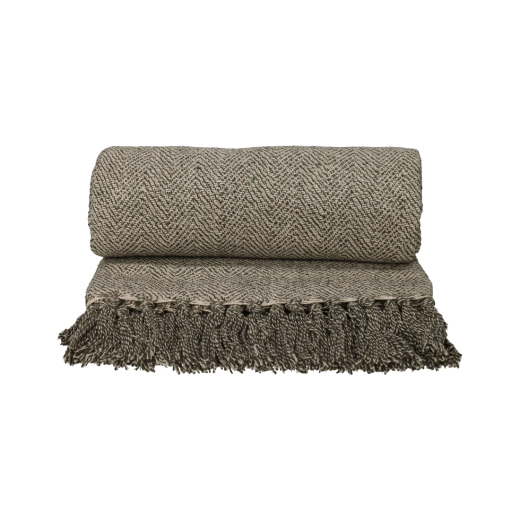 Recycled Cotton Plaid Noor Groen