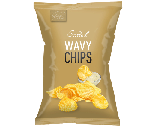 Chips sea salt goud 90 gram
