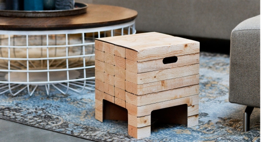 Dutch design chair woodstack