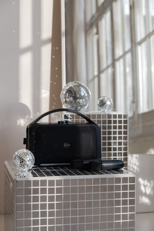 Discoballen Zilver set van 4