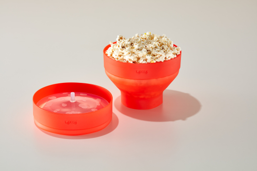 Magnetron Popcorn Maker rood