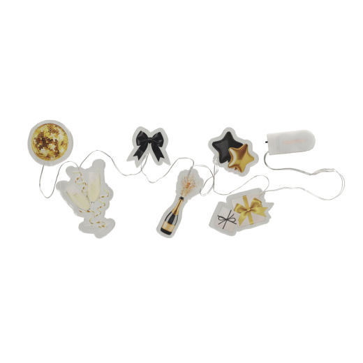 LED Raamsticker Slinger Party