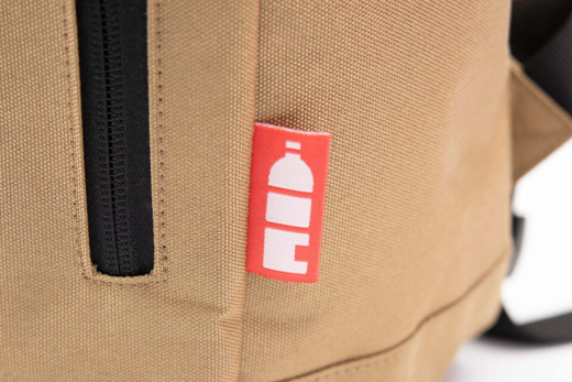 Basic Rolltop Backpack Zand