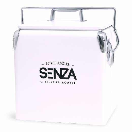 SENZA Retro Coolerbox White