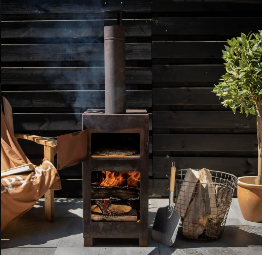Fleeceplaid Fireplace