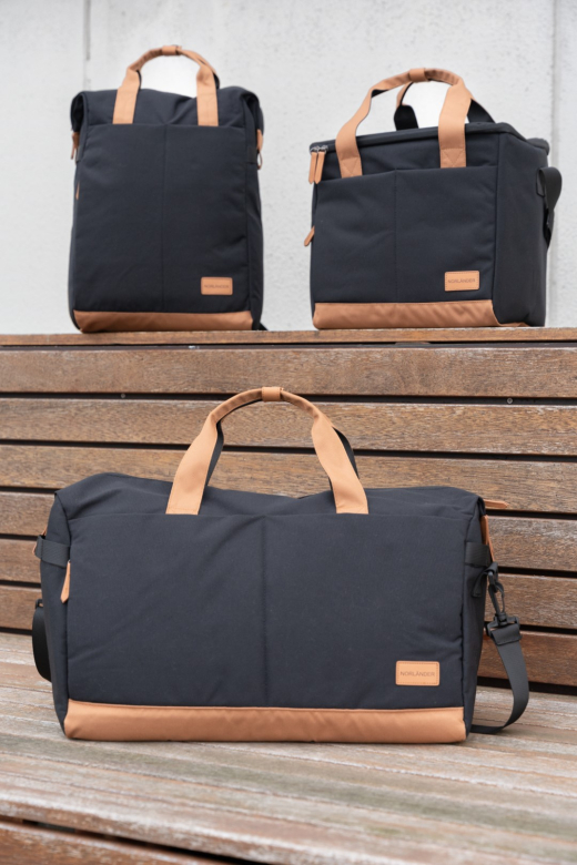 Shopper Rugtas Austin Zwart