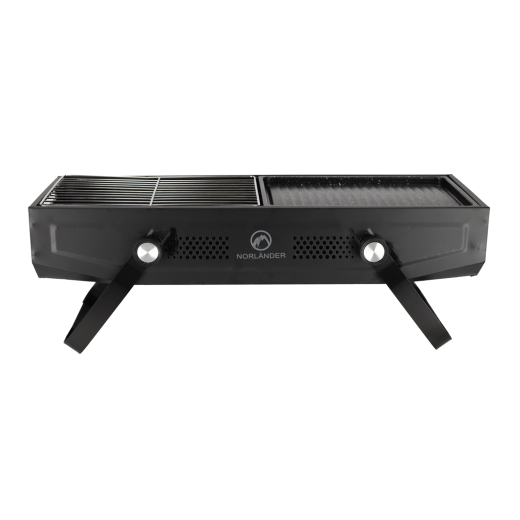 Outdoor BBQ met Grill Zwart