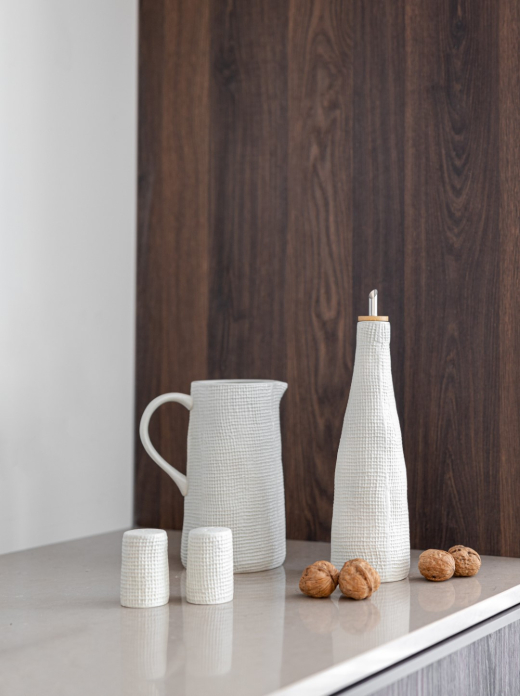 Wafel Peper & Zout Set Steengrijs