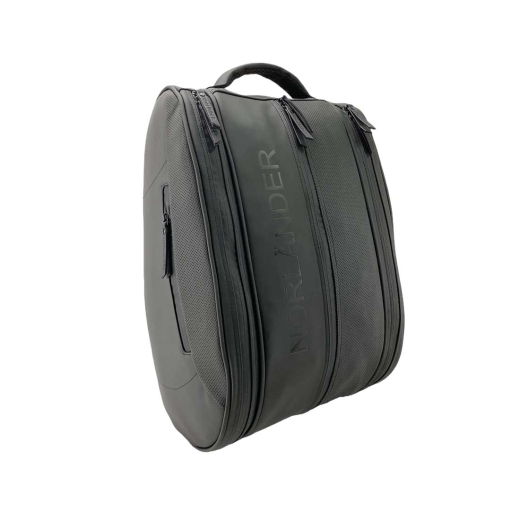 Dull PU Padel Rugtas Zwart