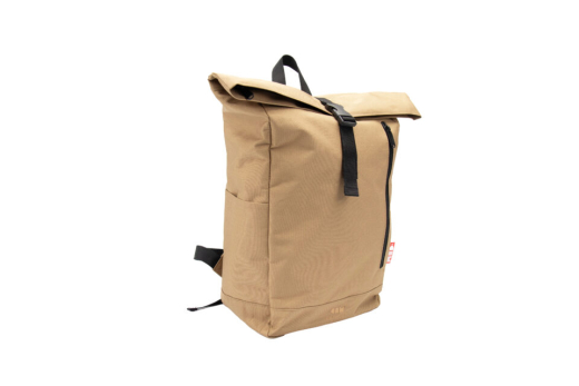 Basic Rolltop Backpack Zand
