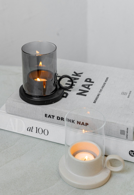 Theelichthouder Bo Zwart