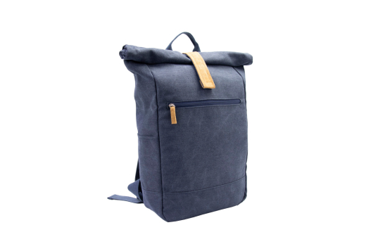 Casual Backpack Canvas Navy