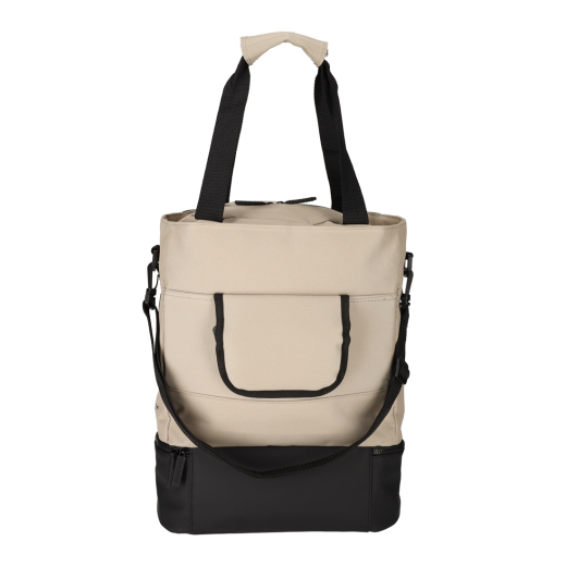 Fiets Shopper Met Koelvak RPET Taupe