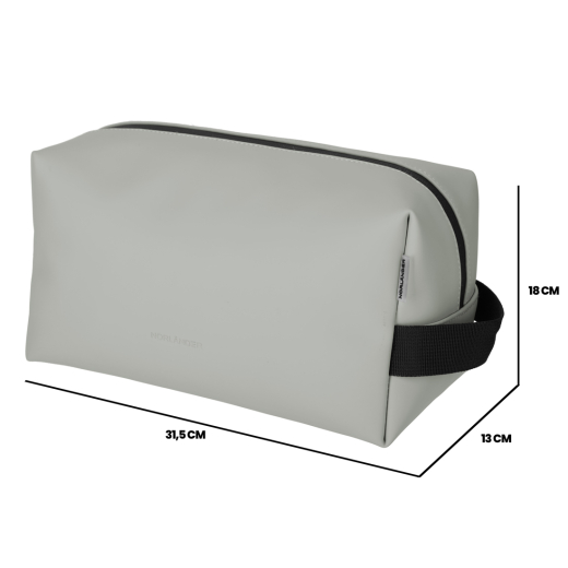 Dull PU Toilettas 2.0 Grijs