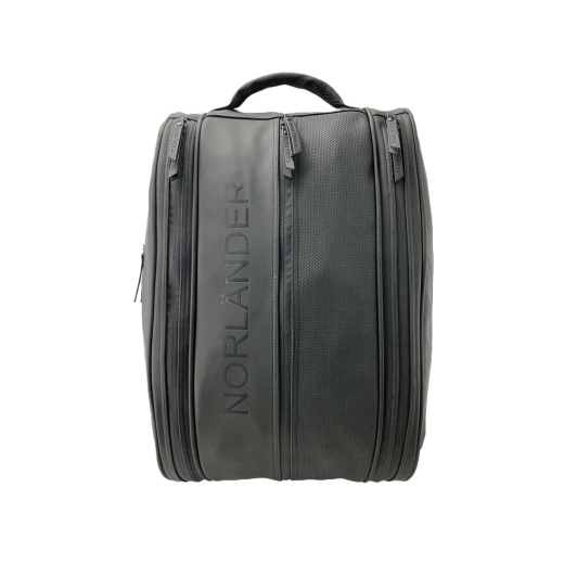 Dull PU Padel Rugtas Zwart