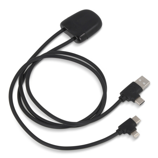 Xoopar Ice-C Charging cable Zwart