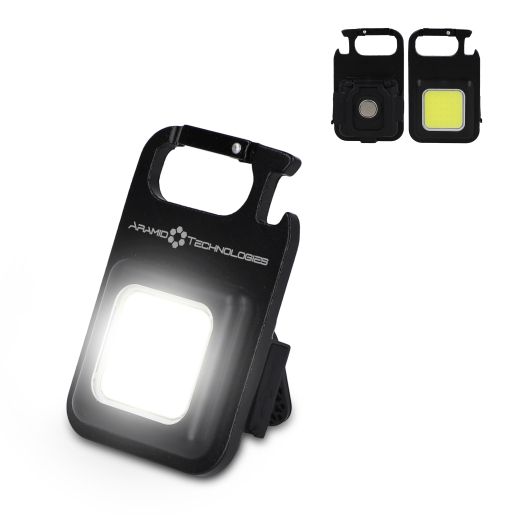 COB oplaadbare magnetische lamp Zwart