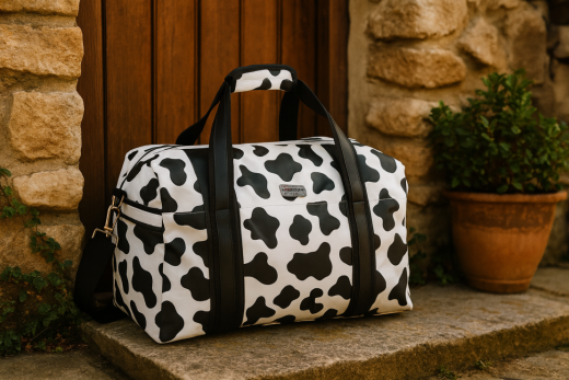 Retro weekendtas Mucca (koeien)