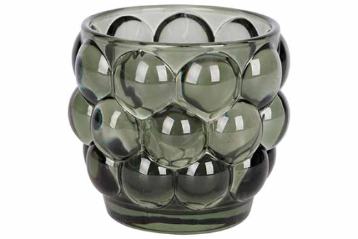 Theelichthouder Bubble Groen