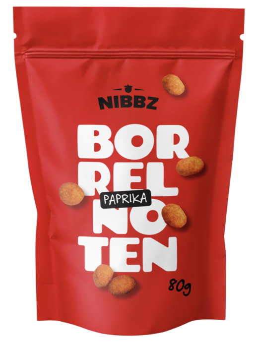 Borrelnoten paprika 80 gram