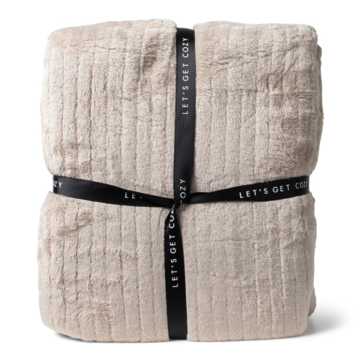 Gift Plaid RPET Taupe