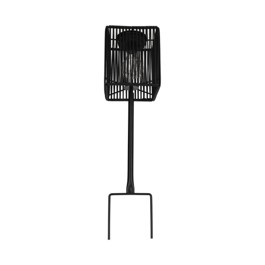 Solar Lantaarn Cube Zwart