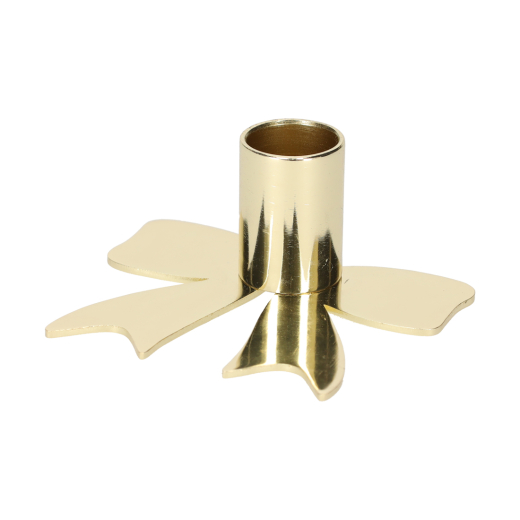 Kandelaar Strik Goud Small