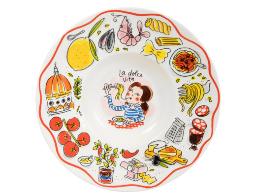 Pasta plate 24cm La Dolce Vita