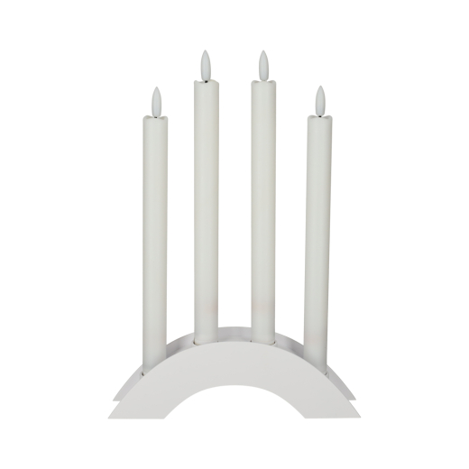 Oplaadbare LED Dinerkaarsen set van 4