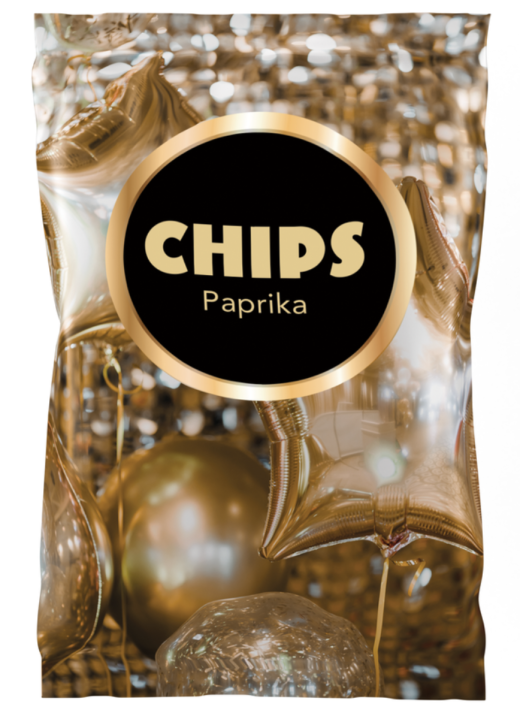 Ribbelchips paprika 90 gram