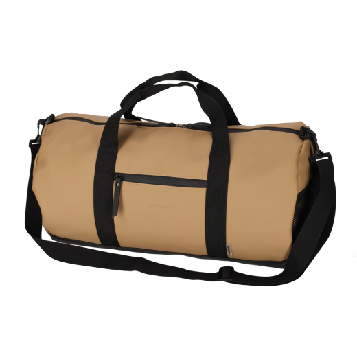 Dull PU Duffeltas Bruin