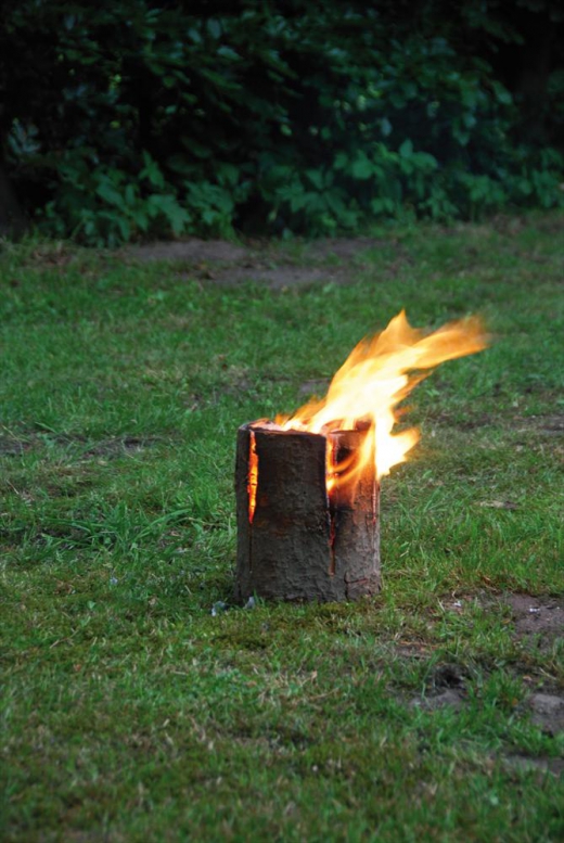 Zweedse fakkel 25 cm ø15-25cm