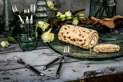 Laguiole taartvorken zwart