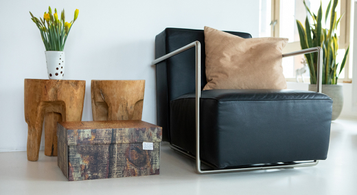 Dutch Design Storage Box 'Tree Trunk'